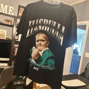 Hasbulla UFC Graphic T-Shirt - Black